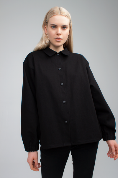 Black Denim Shirt